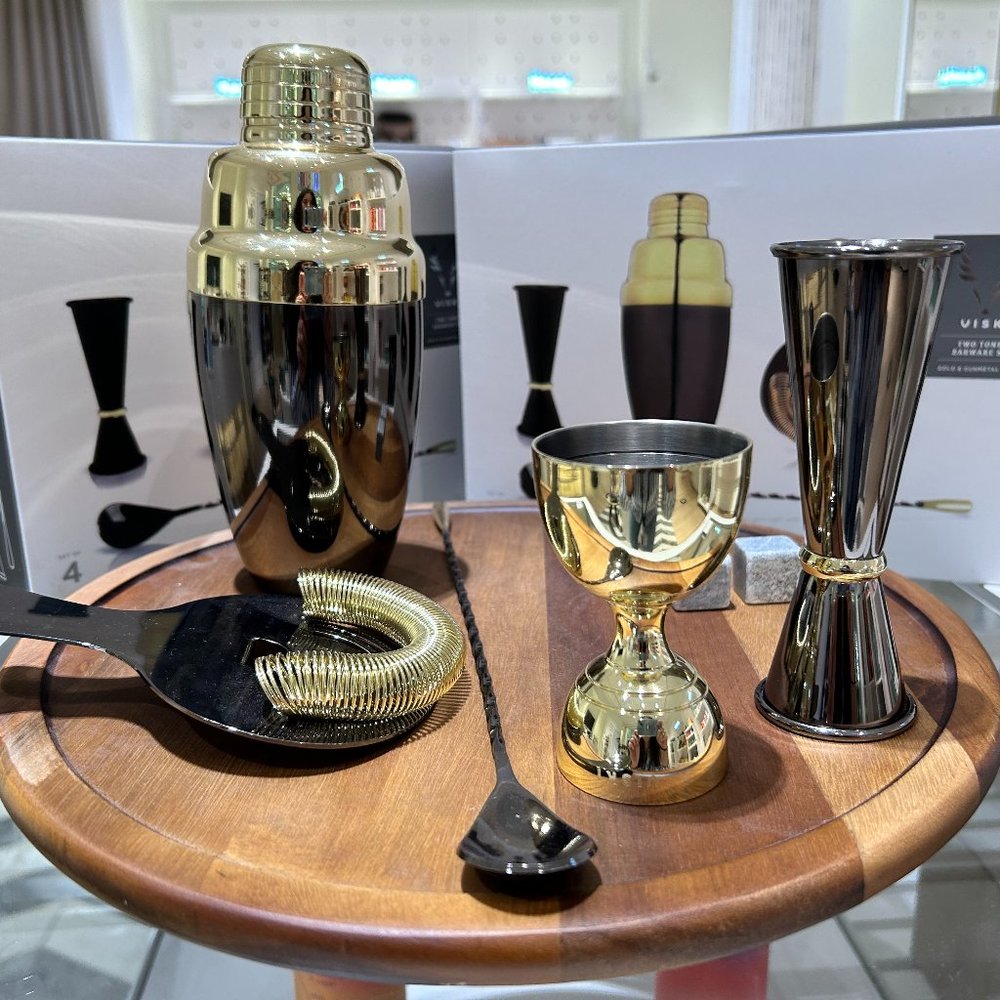 VISKI - Two Toned Barware Set